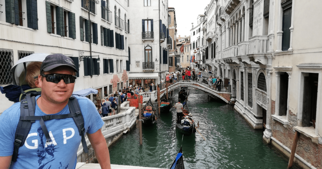 Venice canals italy