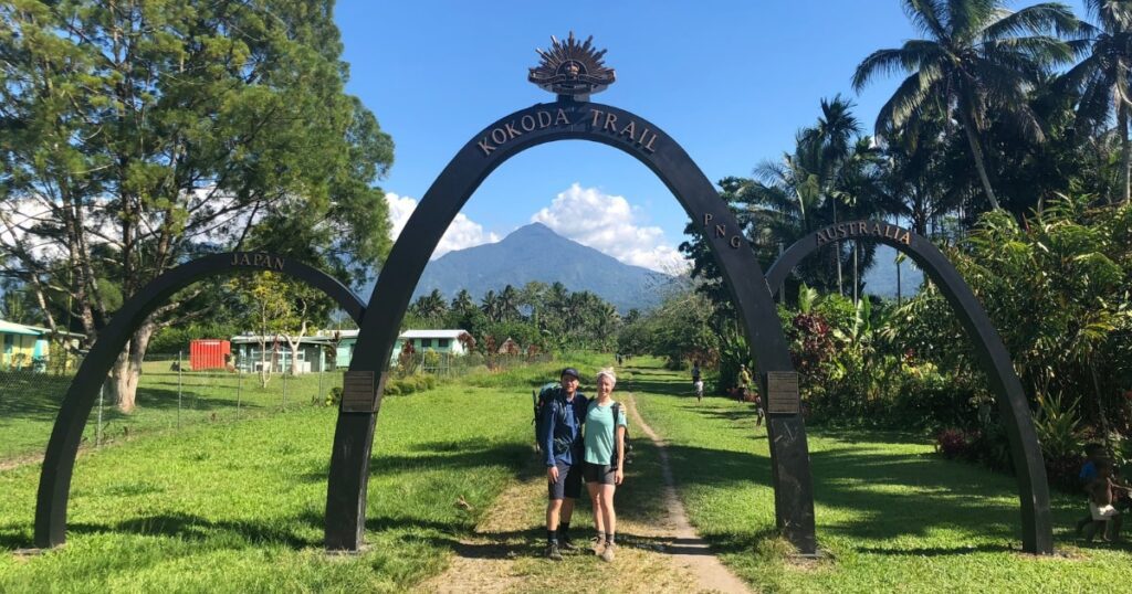 Start of the Kokoda Trail