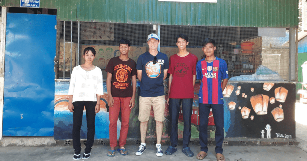 Visiting a Cambodian Orphanage