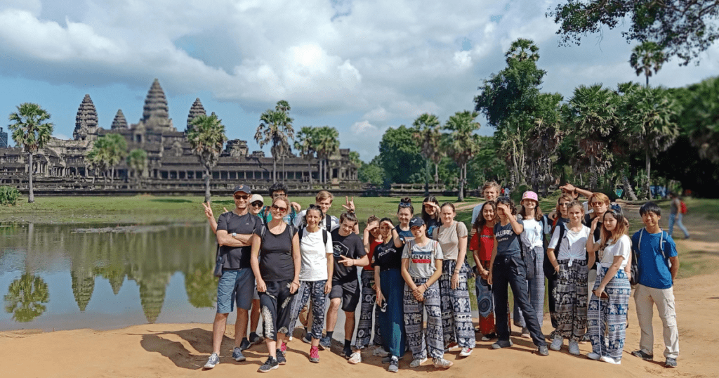 Mark and a school trip to Cambodia from Hong Kong